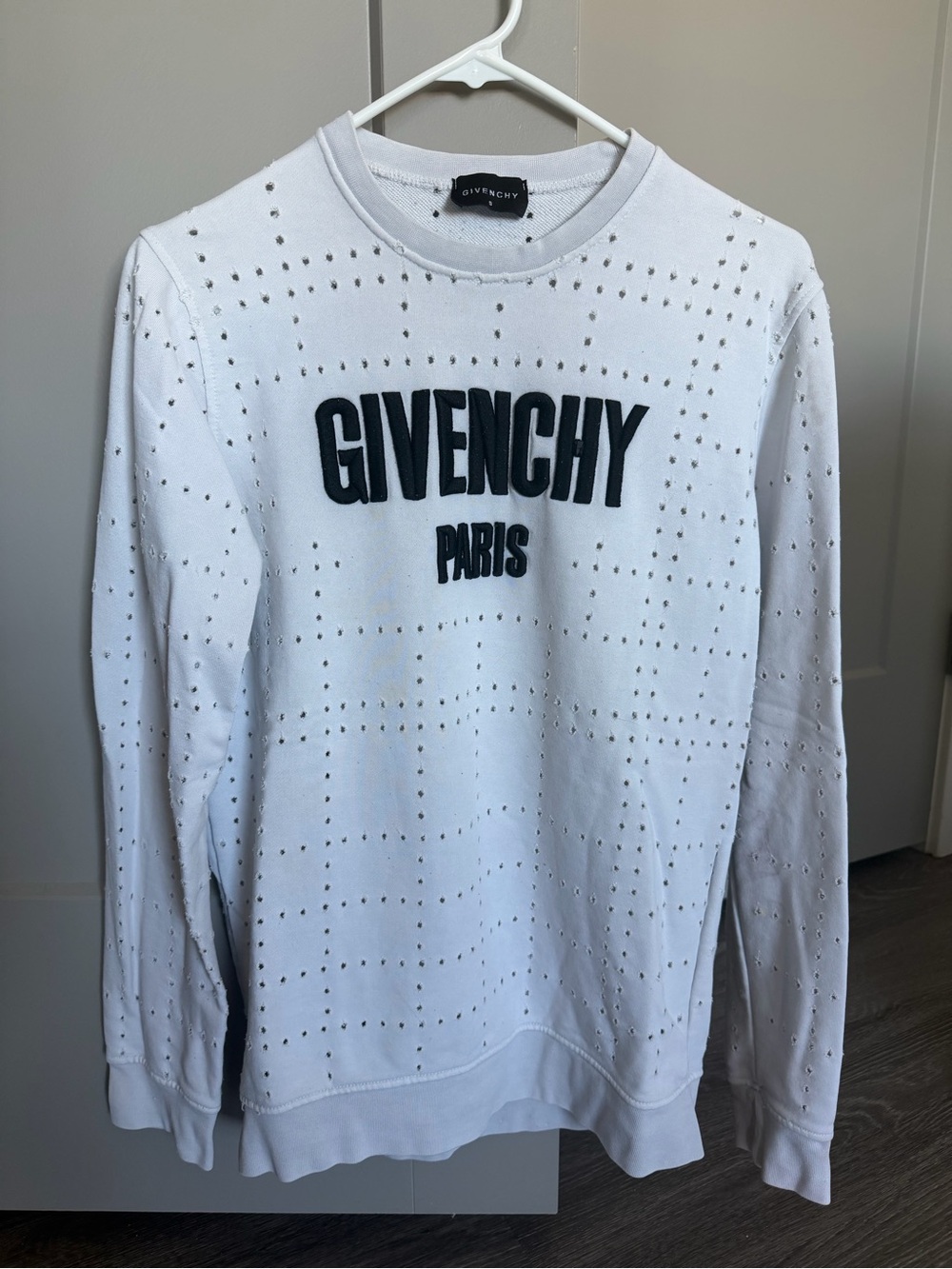 Men’s Givenchy Crewneck Sweatshirt with Black Logo